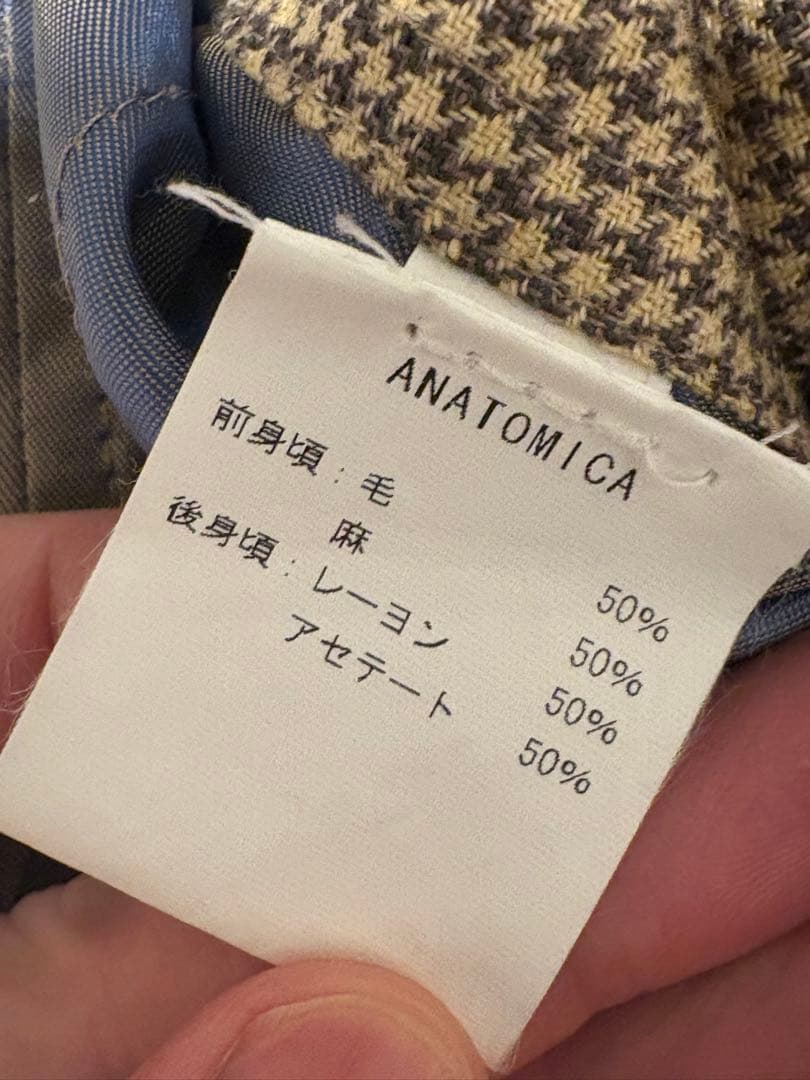 美品　anatomica sagan vest アナトミカ サガン M