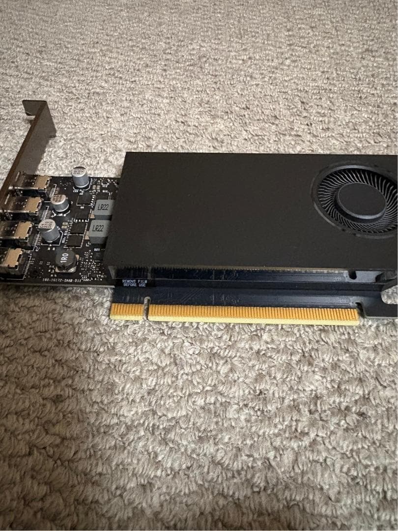 NVIDIA RTX A1000 グラフィックボード（中古品）