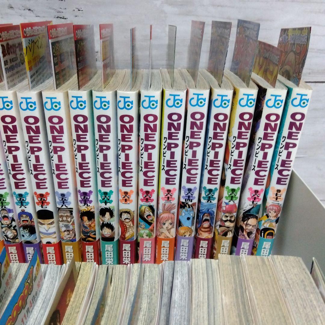 ☆レア？初版　帯付き　ONE PIECE　51冊＋おまけ4冊セット　ワンピース☆