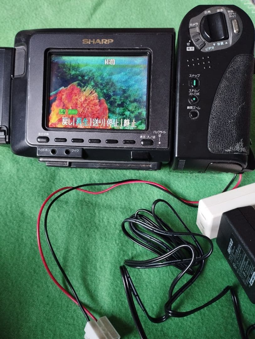 シャープ　Hi8 ８ミリビデオカメラ VL-HL100　ダビング◎