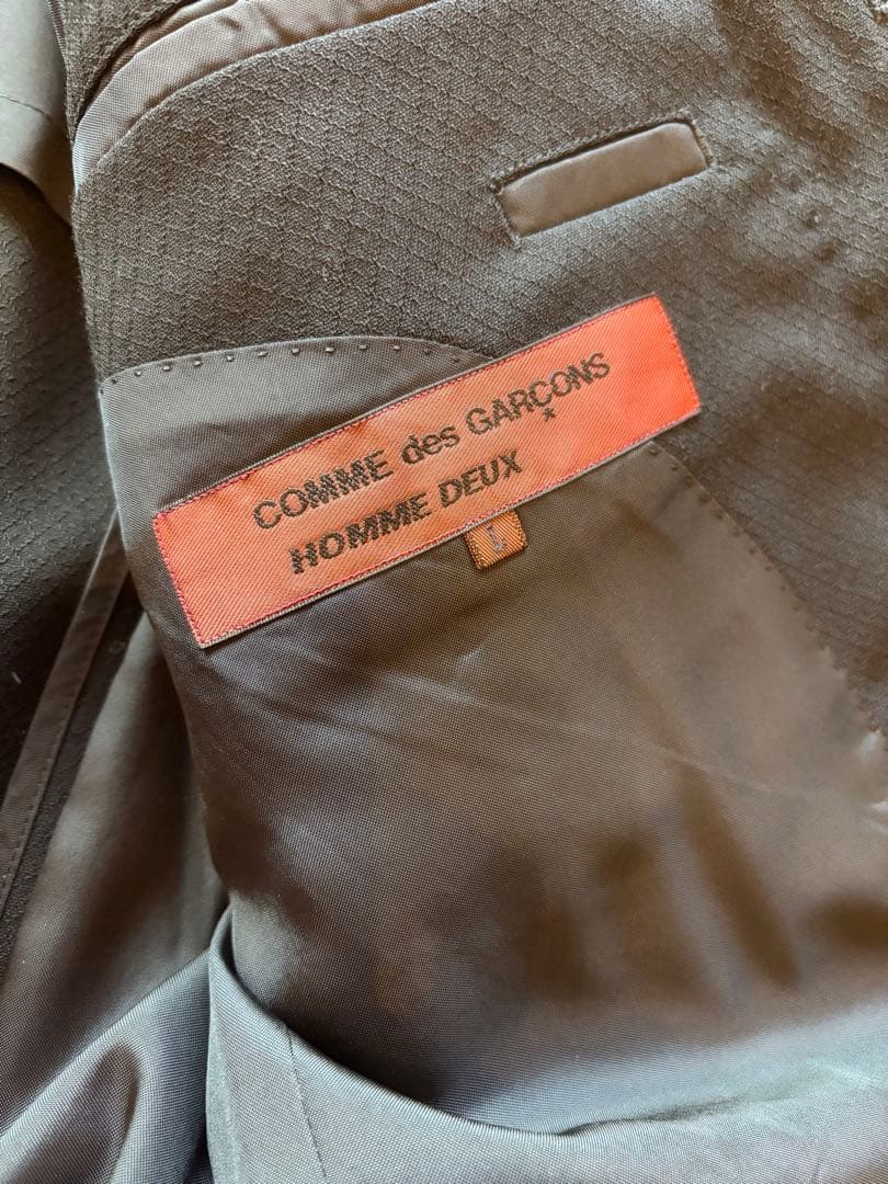 COMME des GARÇONS HOMME DEUX ブラックスーツ