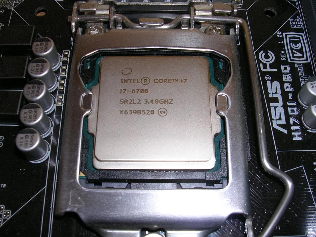 と*こ様 【動作品】ASUS ITX+i7-6700+DDR4-16GB+ W1