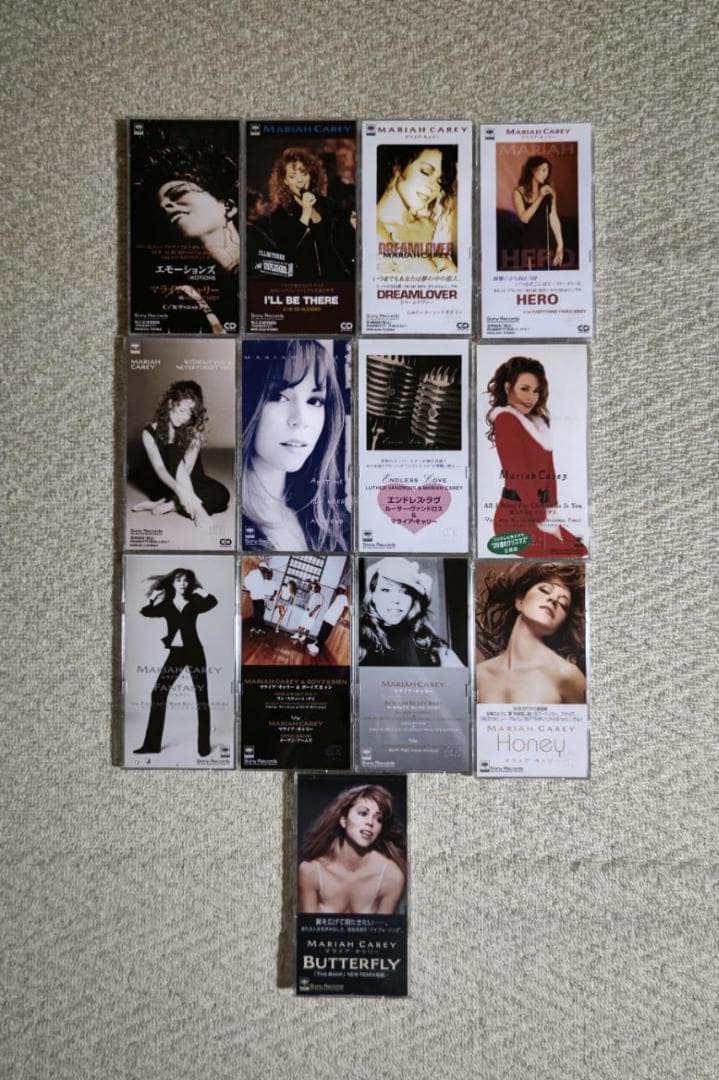 マライア・キャリー／８㎝シングルＣＤ１３枚セット商品