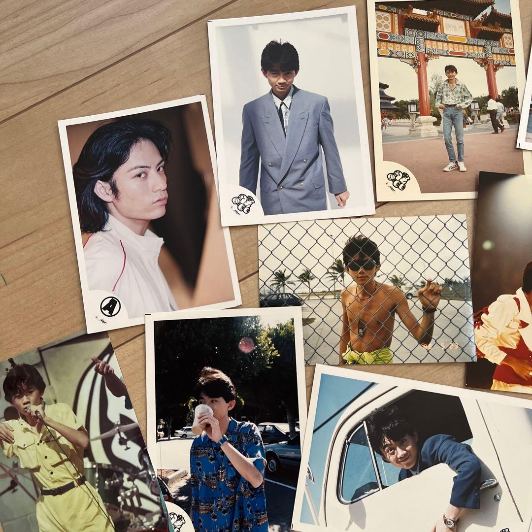 【東敦子】佐藤敦啓、内海光司、写真60枚位！うちわ…貴重２本！！