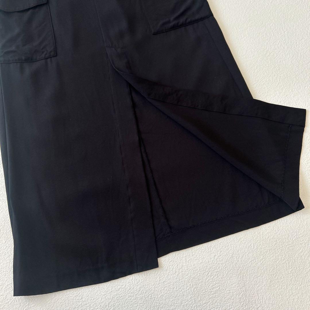 Loungedress 【定価19800円】スリットカーゴスカート　黒