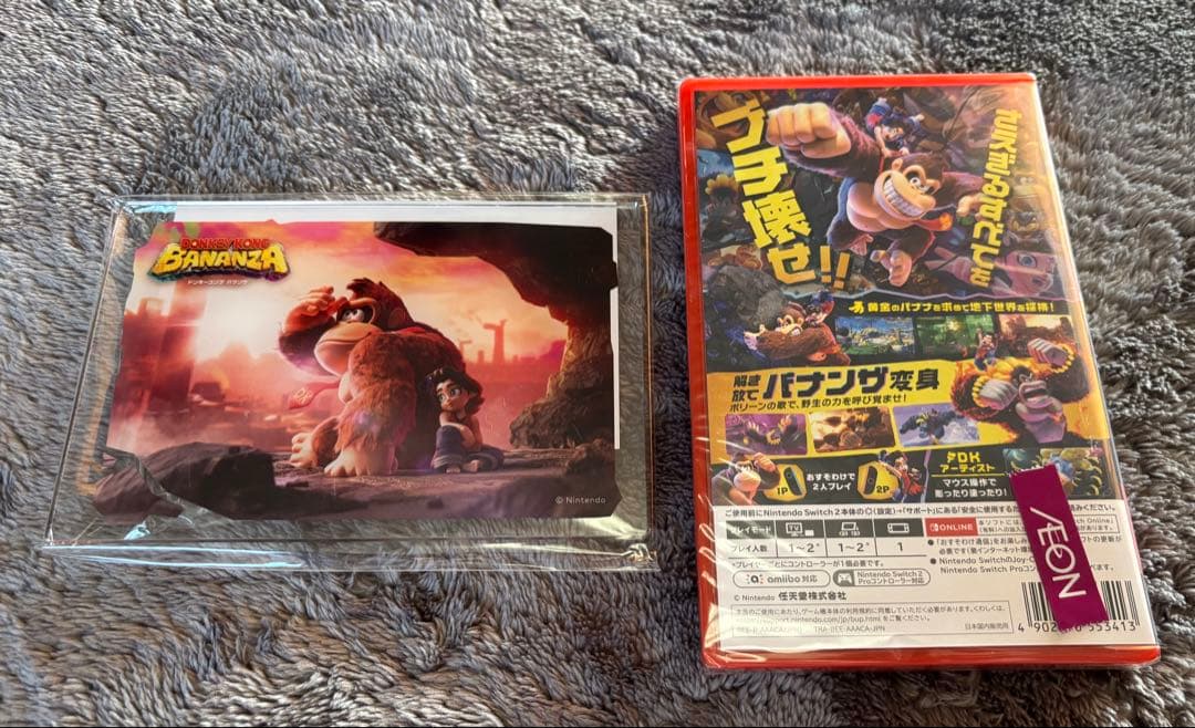 DONKEY KONG BANANZA アクリルボード付き