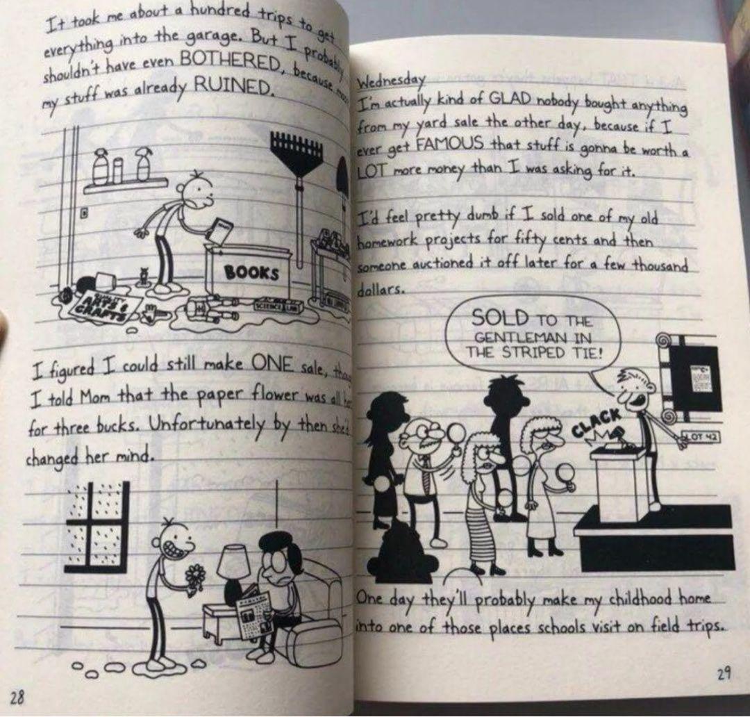 在庫処分22冊★Diary of a Wimpy Kid(グレッグのダメ日記)