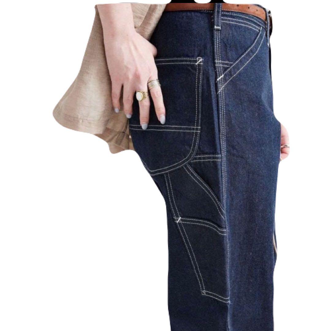 【新品タグ付き】B.C STOCK 別注 LEEペインターパンツ XS 紺