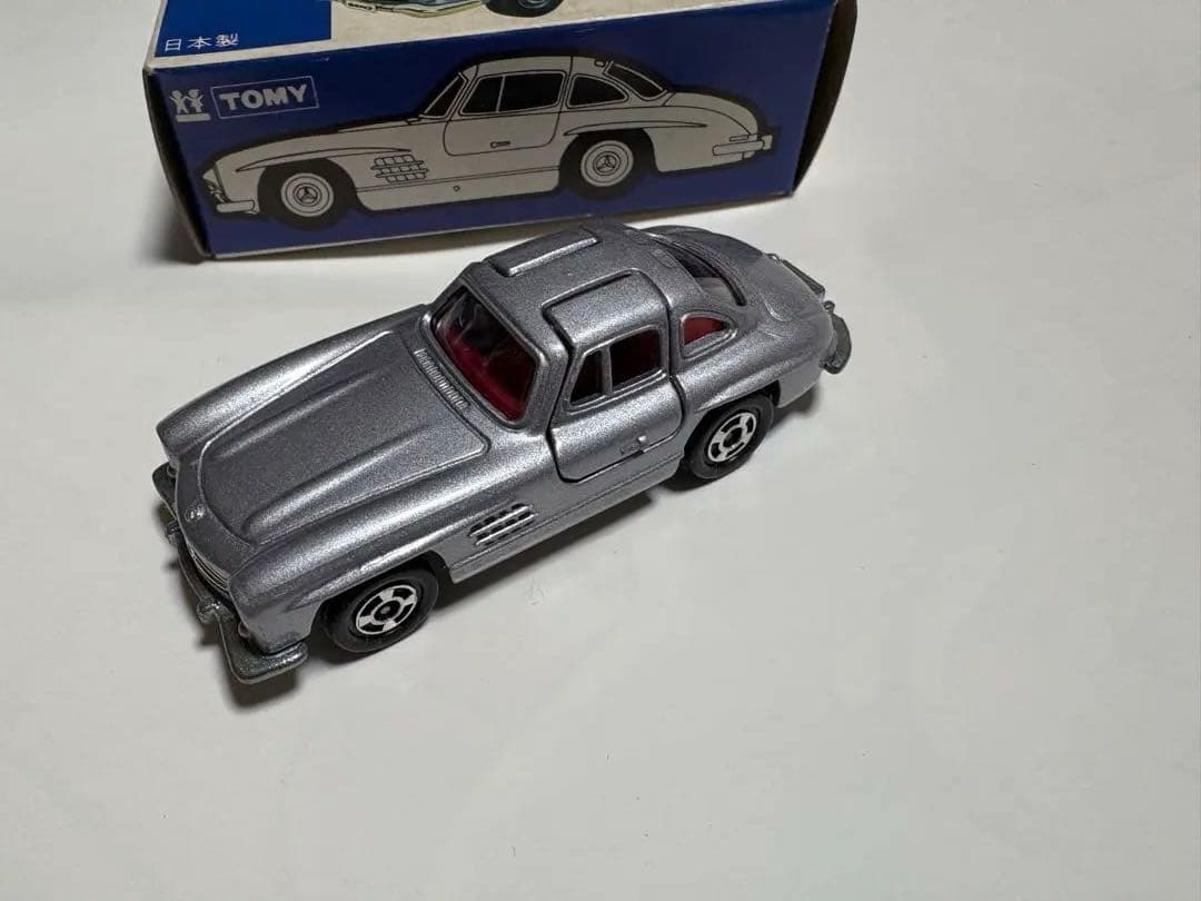 トミカ青箱　メルセデス・ベンツ 300SL 1/63　日本製