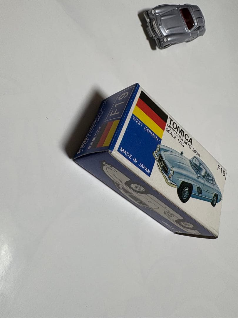 トミカ青箱　メルセデス・ベンツ 300SL 1/63　日本製