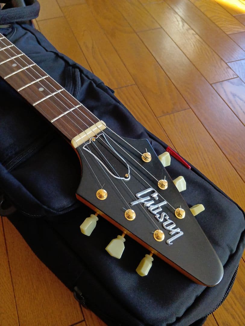 エピフォン フライングV EMG JHセット GOTOHロックペグ ギグバッグ付