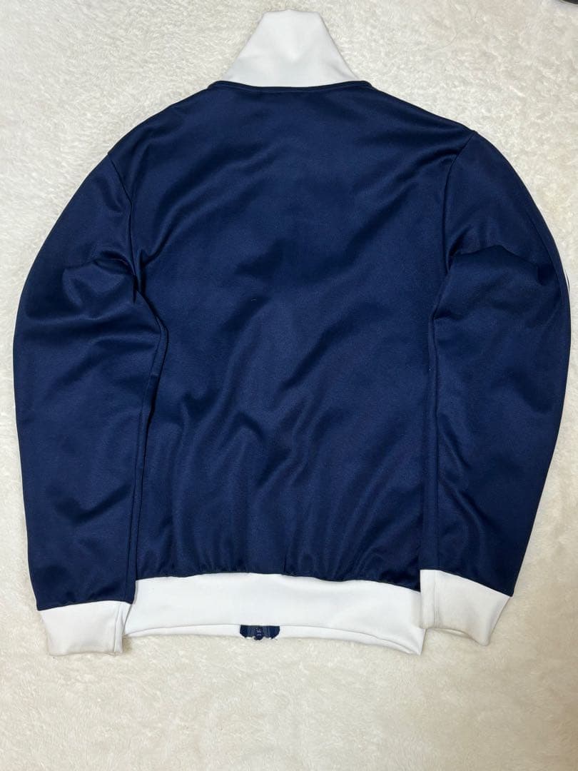adidas トラックジャケット ジャージ ネイビー ホワイト
