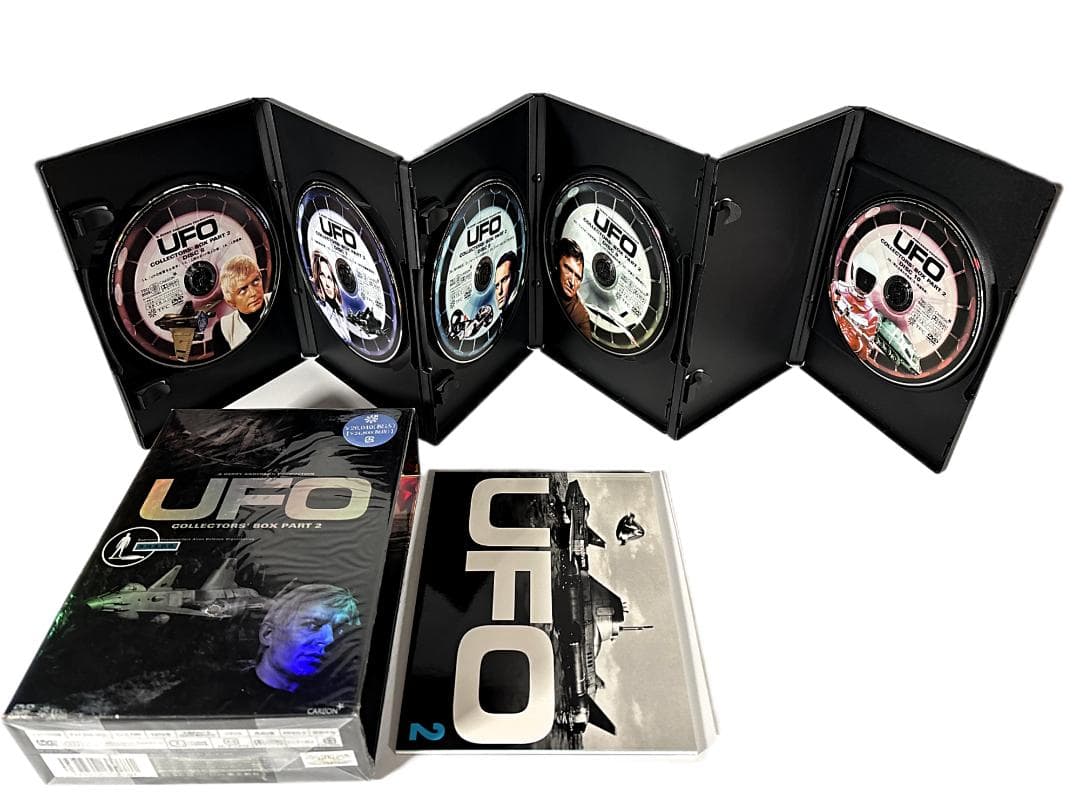 【美品】謎の円盤UFO コレクターズ・BOX PART 1&2 セット DVD