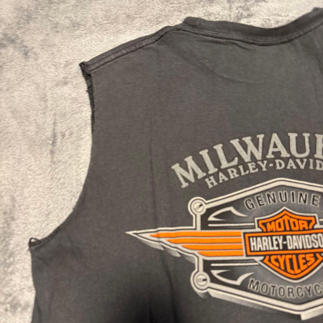 HARLEY-DAVIDSON 2015年製　カットオフ　ノースリーブ