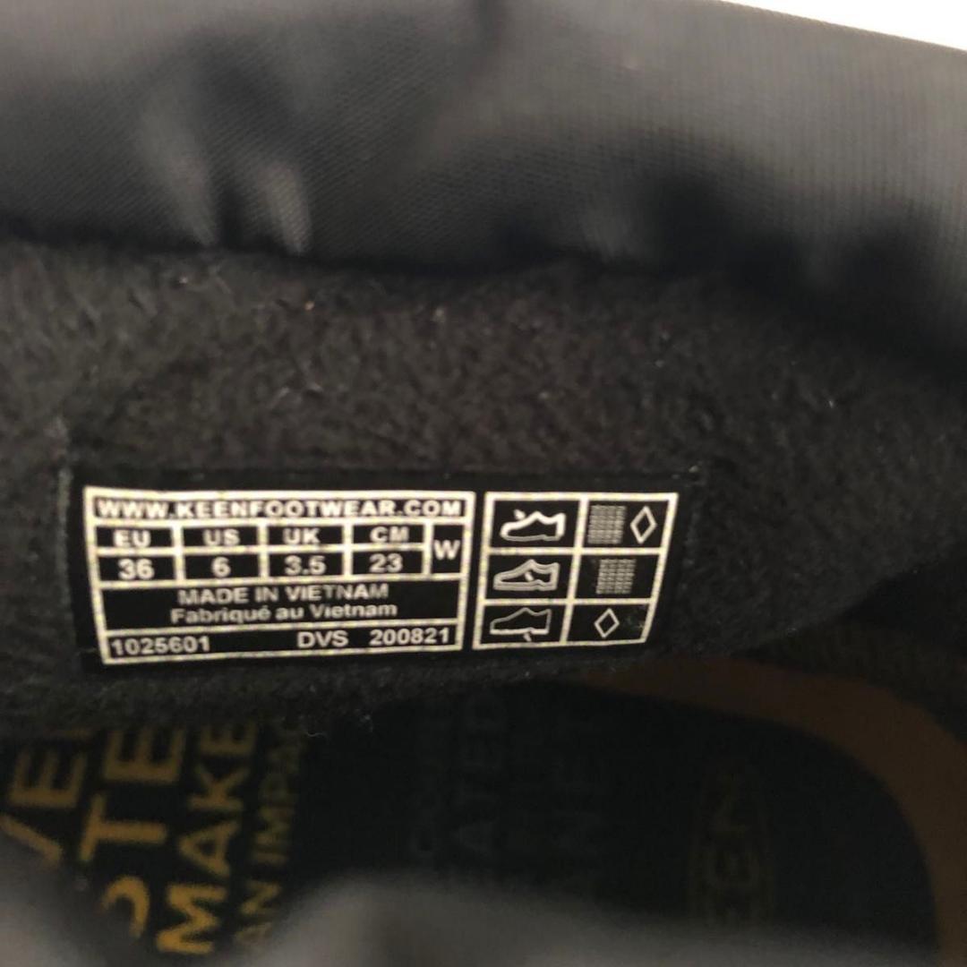 ブーツ レディース 23 黒 KEEN HOODZERRA キーン フッドゼラ