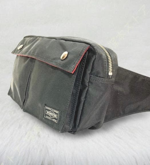 ⛵PORTER ✗ ILS エルファイン ウエストバッグ黒ボディバッグ 別注