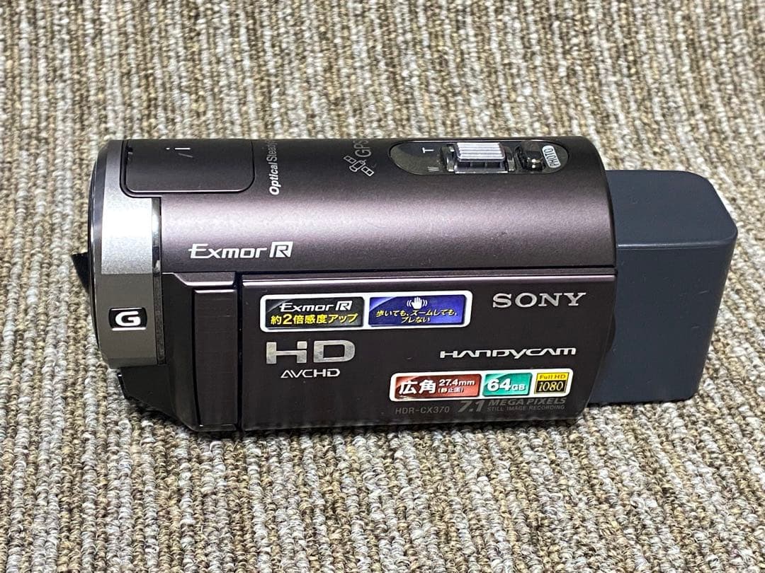 SONY HDR-CX370V ビデオカメラ