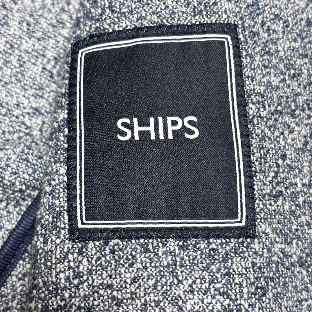 美品 SHIPS シップス ソルビアティ イタリア生地 テーラードジャケット M
