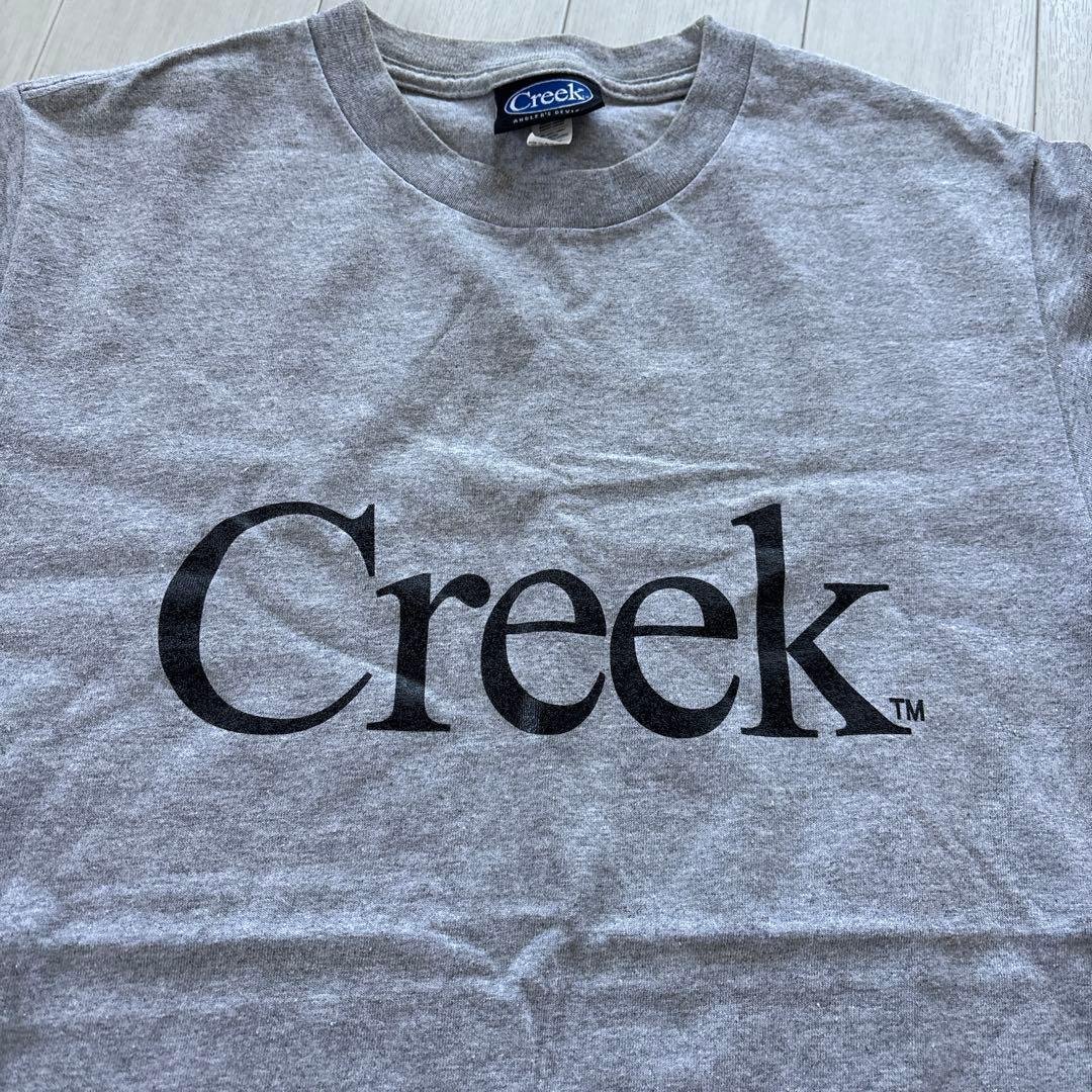 Creek ロゴ Tシャツ グレー