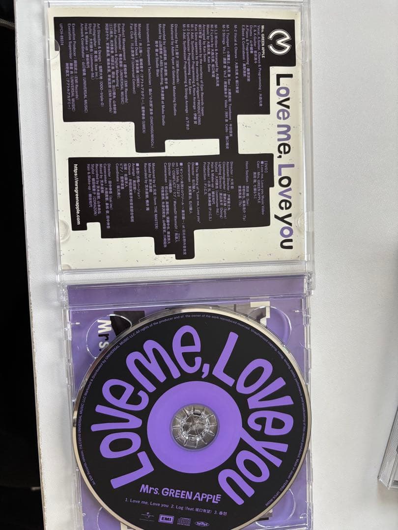 邦楽 Mrs. GREEN APPLE Love me, Love you CDDVD
