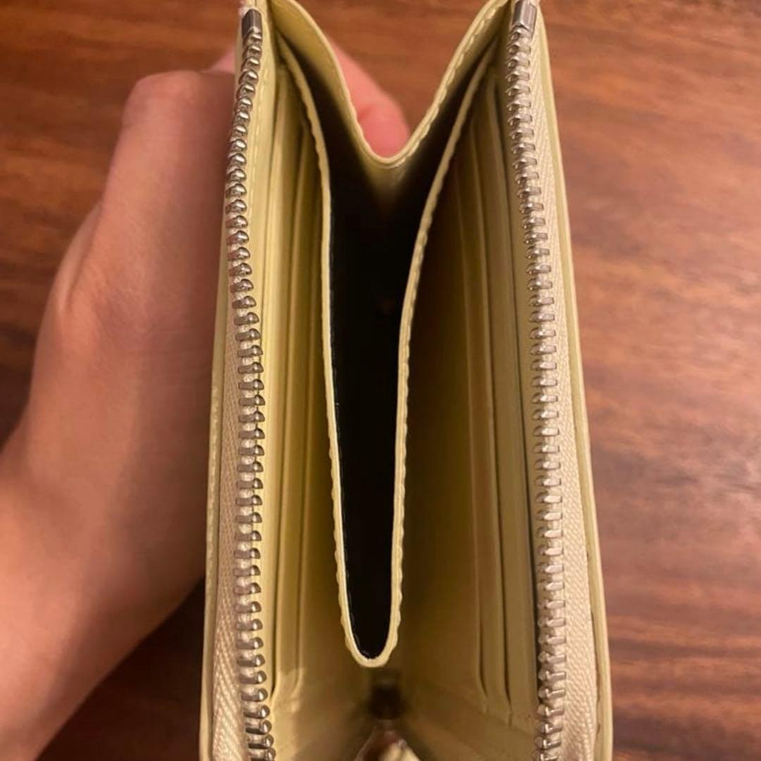 最終値下げ☆ジルサンダー L時ファスナー 財布 イエロー