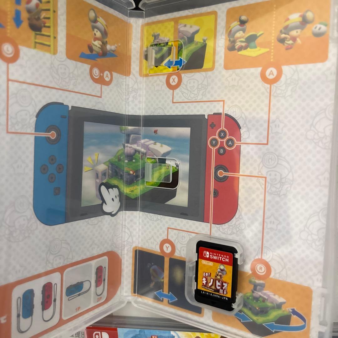 キノピオ隊長、スーパーマリオパーティ、ドンキーコング、スプラ2、マイクラ。