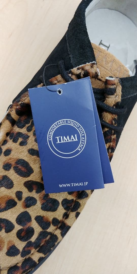 新品未使用 TIMAI ティマイ レザー デッキシューズ 革靴 靴 メンズ 27