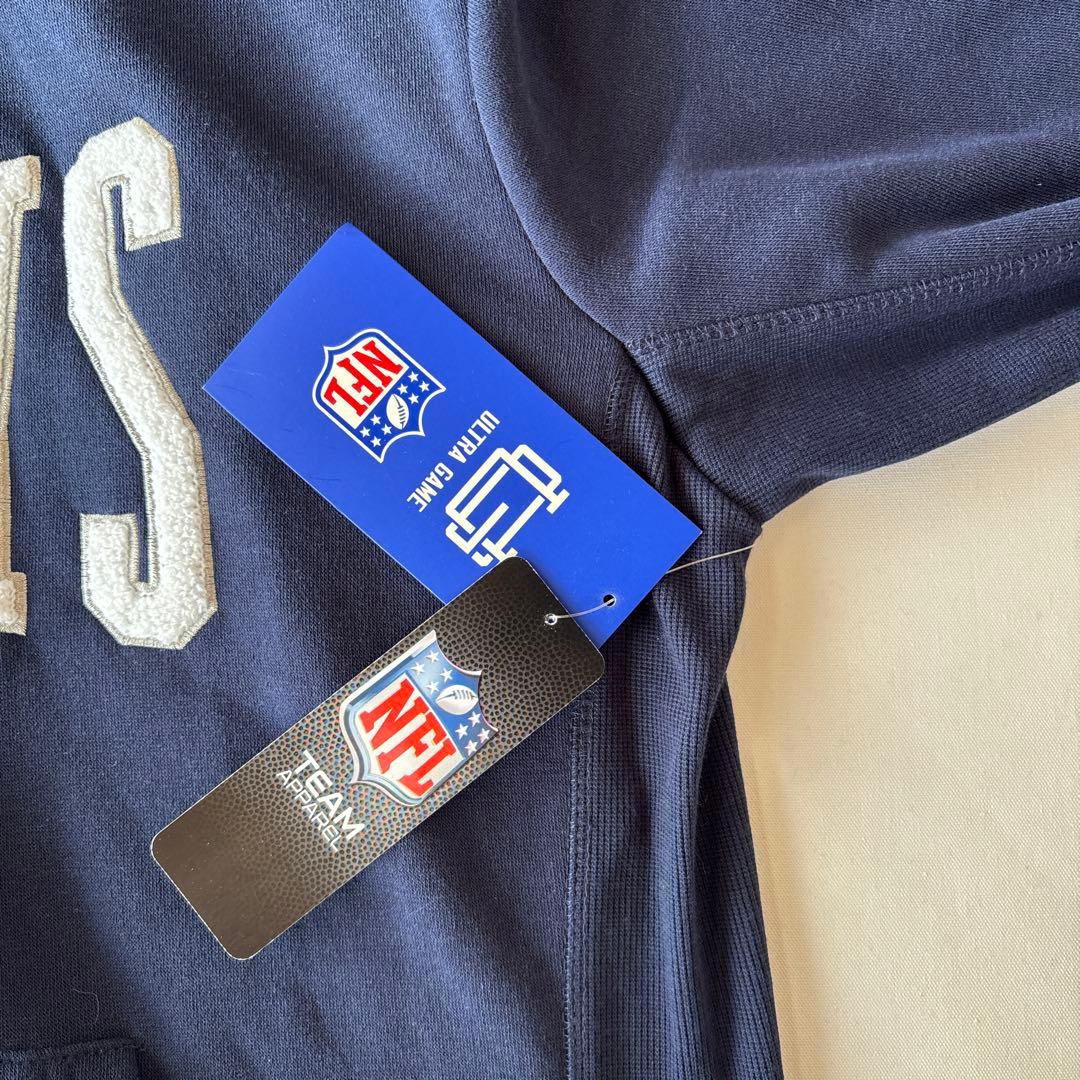 A80NFL 公式アパレルCOWBOYSカウボーイズ アメフト パーカーXL