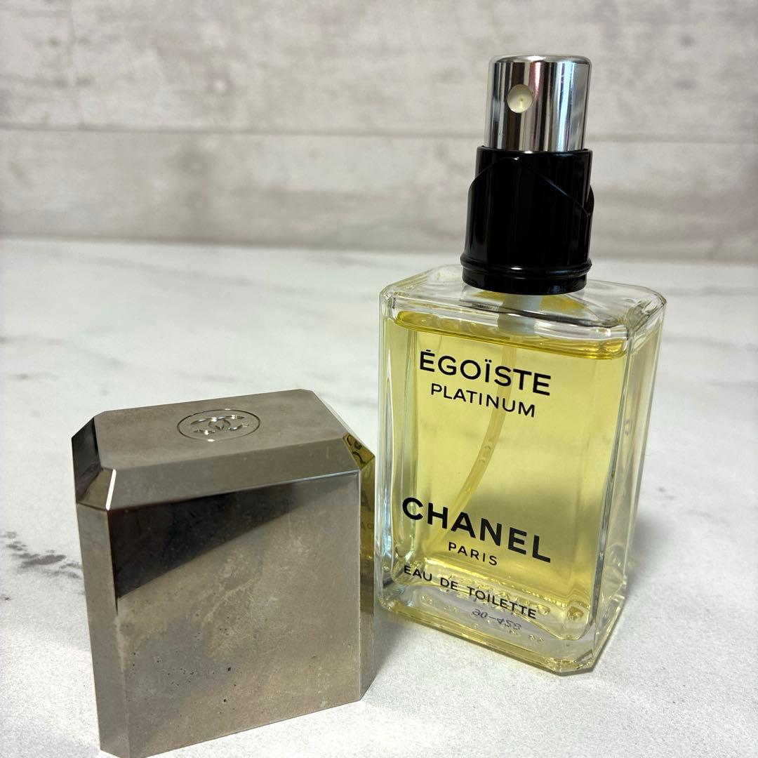 シャネル エゴイスト プラチナム オードトワレ　香水　ヴァポリザター　50ml