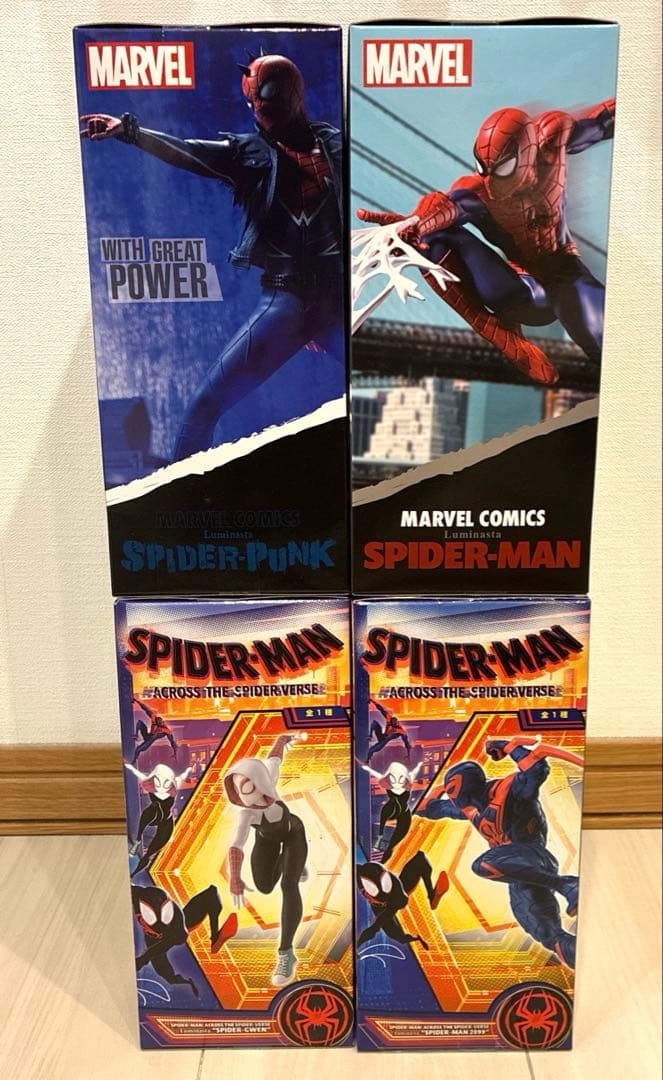 MARVEL　プライズフィギュア　4点セット