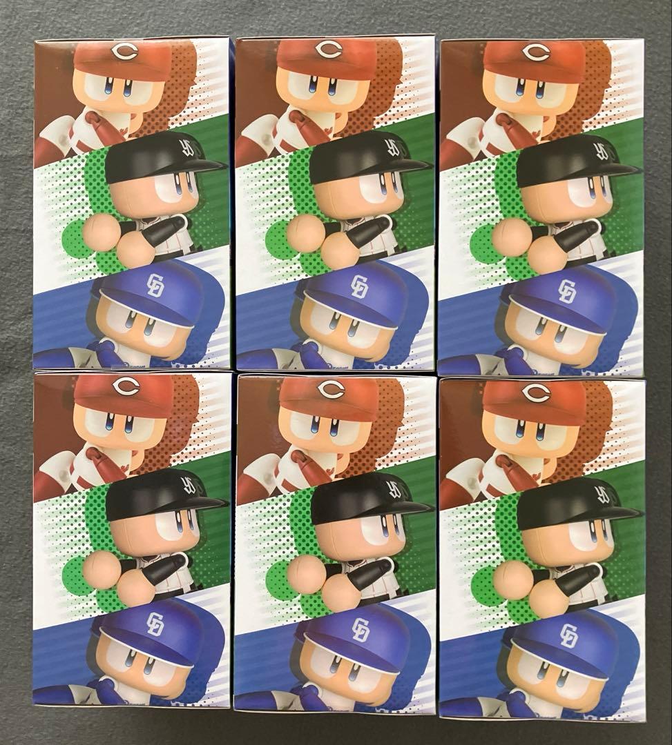 パワプロくん プライズアクションフィギュア　セントラル・リーグ　6種コンプセット