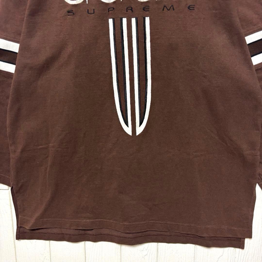美品 ビッグサイズ 90s DADA SUPREME ロンT ロゴ刺繍 2XL