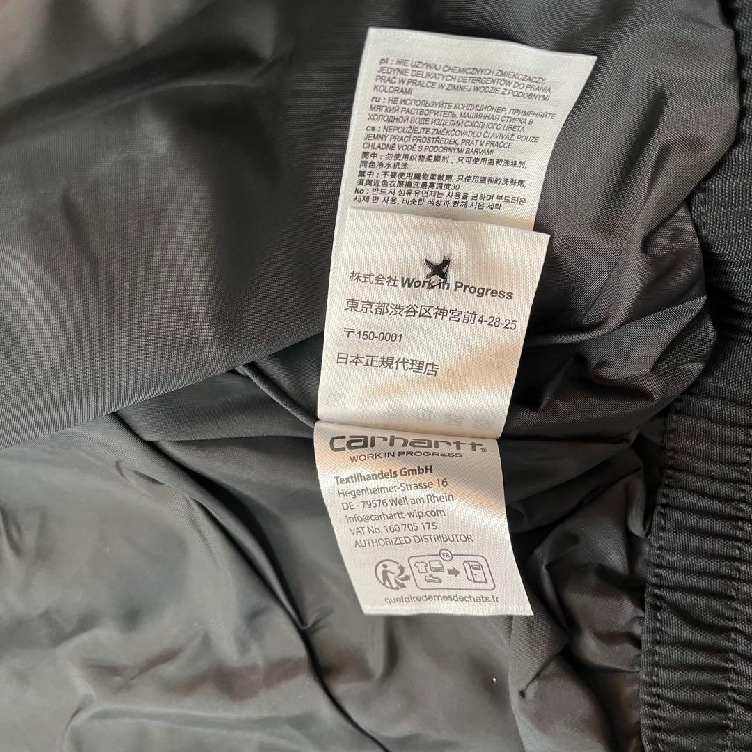 完売Carhartt Neven Jacket Black Graphite S