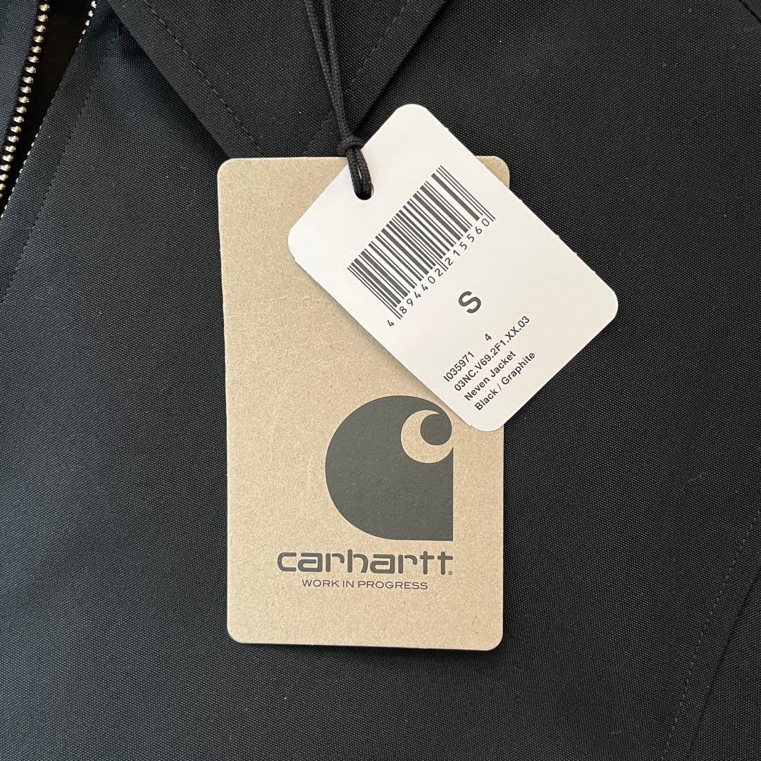完売Carhartt Neven Jacket Black Graphite S