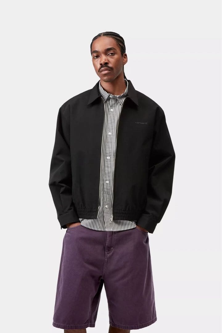 完売Carhartt Neven Jacket Black Graphite S