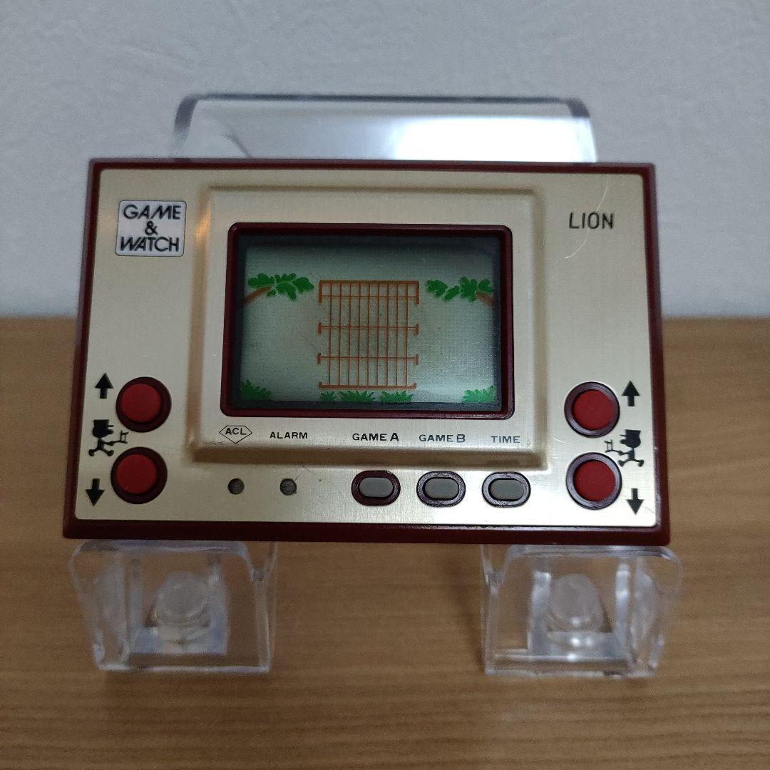 ゲーム＆ウォッチ　ライオン　ニンテンドーNintendo任天堂　メンテナンス済み