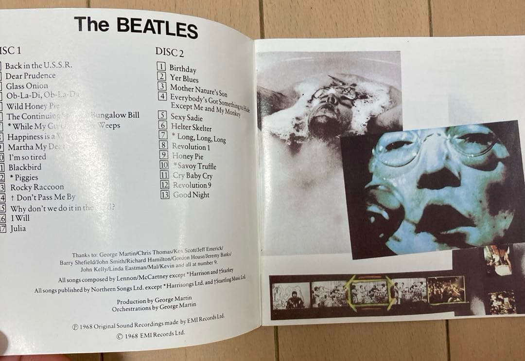 The BEATLES CD EKPD-051〜52 レア　希少品