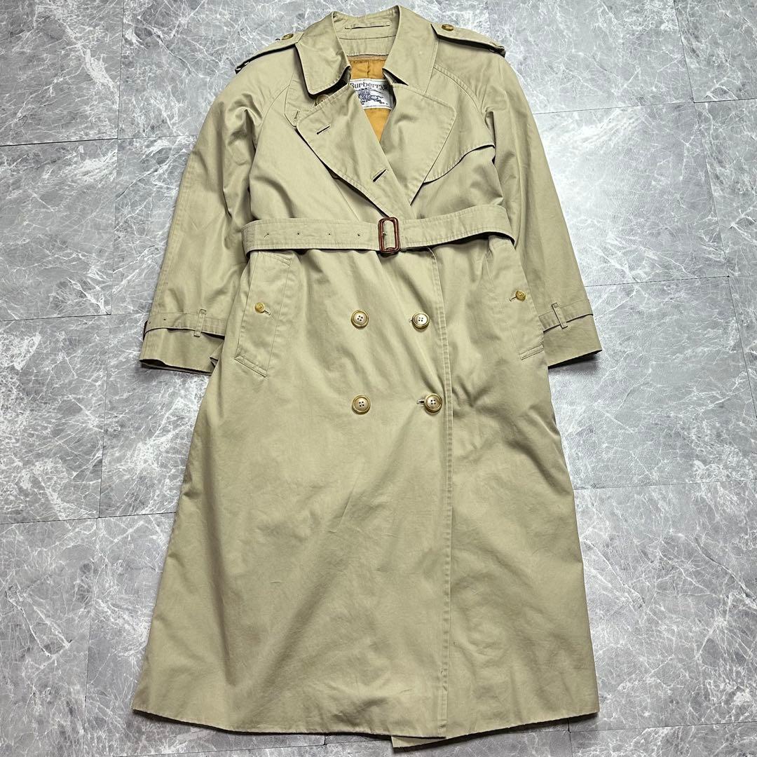 バーバリー　トレンチコート　ライナー　ベルト　ベージュ　ノバチェック　L〜XL