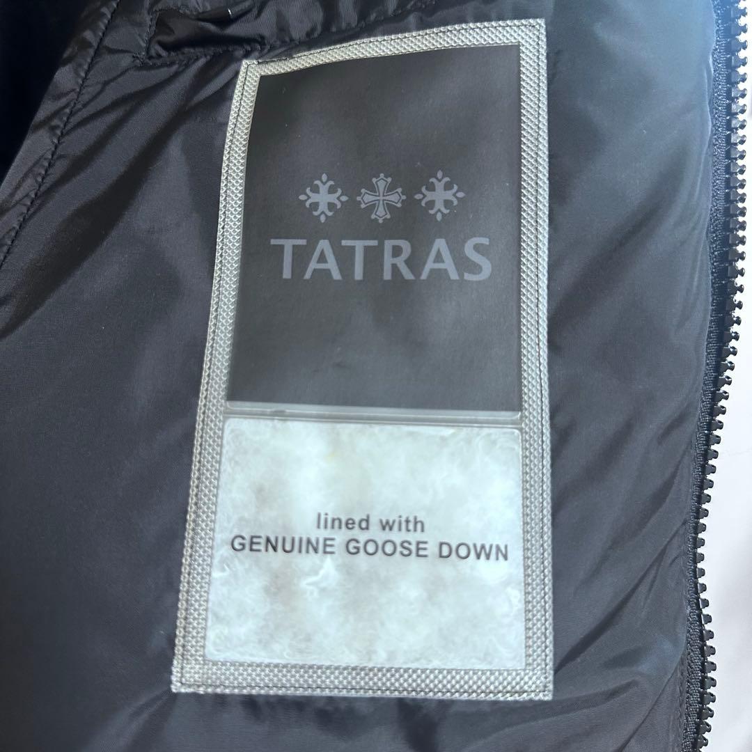 タトラス サルマ SARMAダウンコート02 M ファー付レディースTATRAS