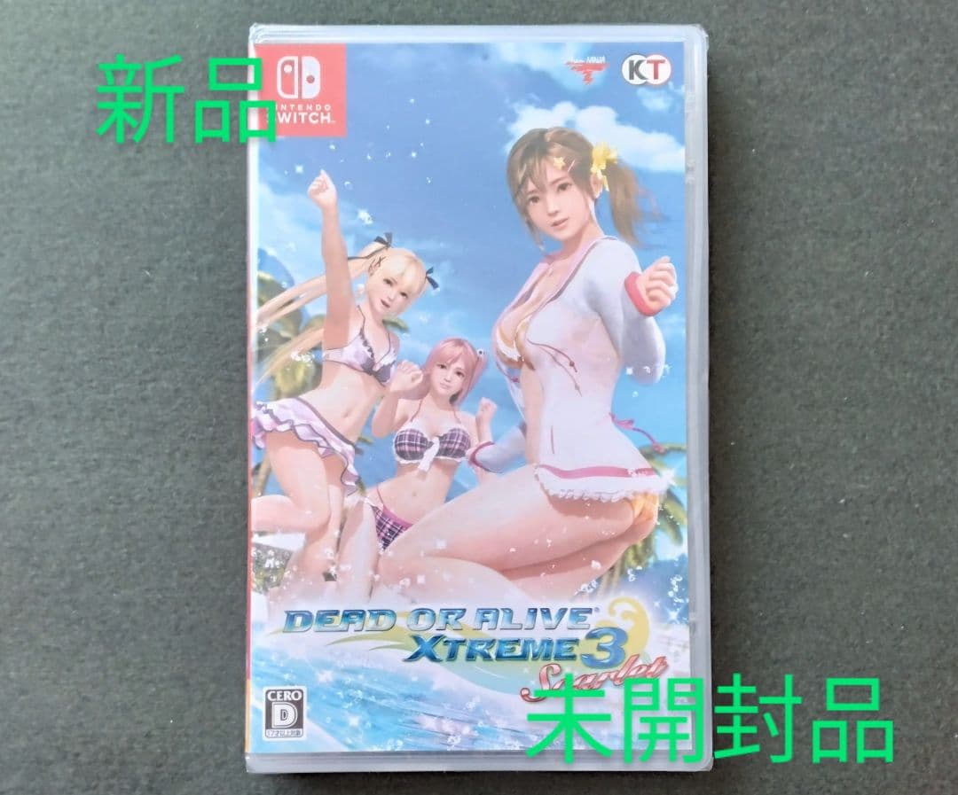 【新品】デッドオアアライブ Xtreme3 Scarlet Switch ソフト