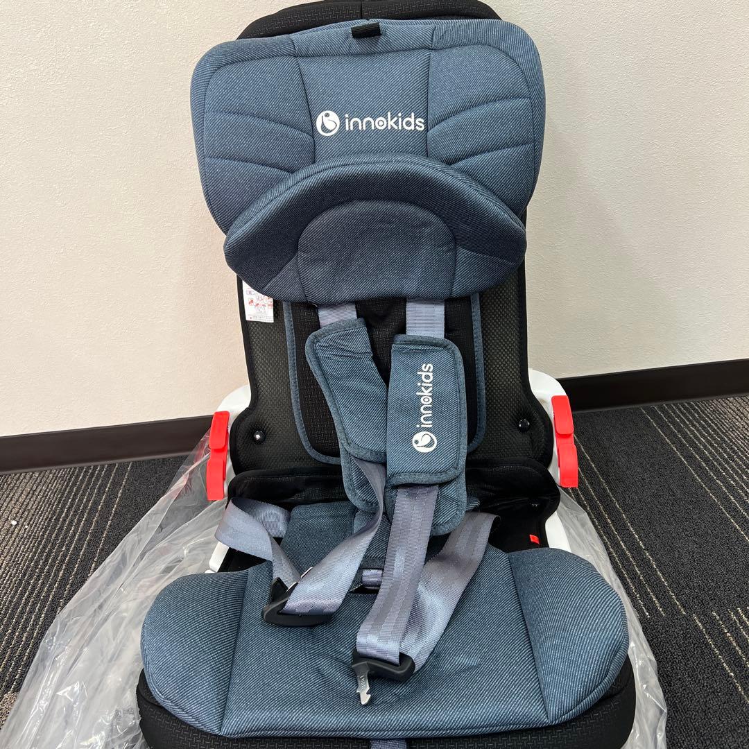 503162innokids チャイルドシート 1歳から11歳まで（ブルー）