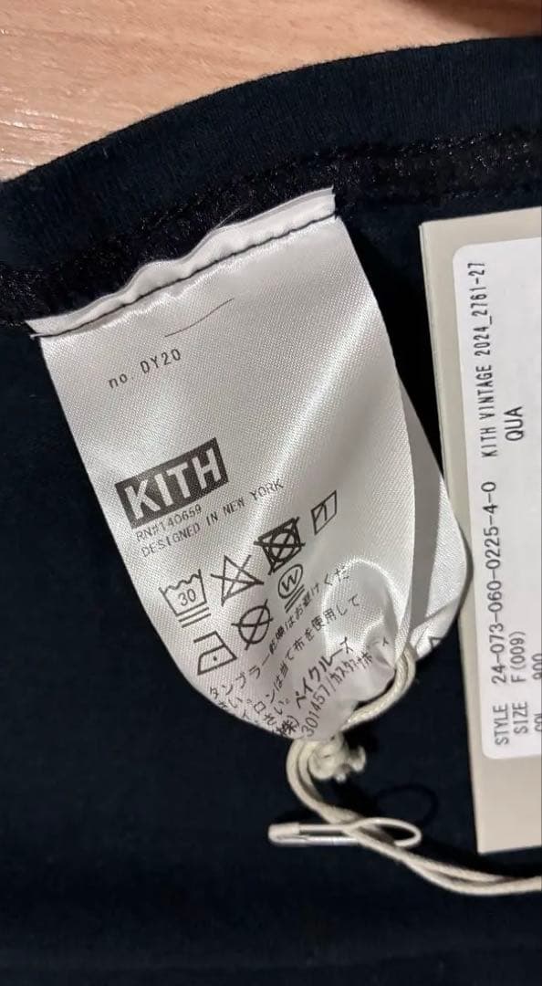 KITH Vintage 2pac 追悼 ボックスロゴ プリントTシャツ