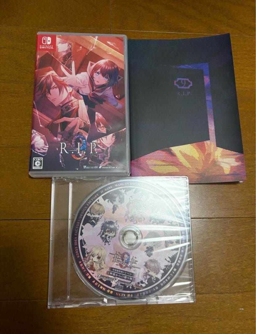 9 R.I.P 限定版 ナインリップ オトメイト Switchソフト