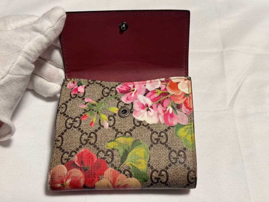 正規品　グッチ財布　グッチブルームス　グッチGGスプリーム グッチレザー