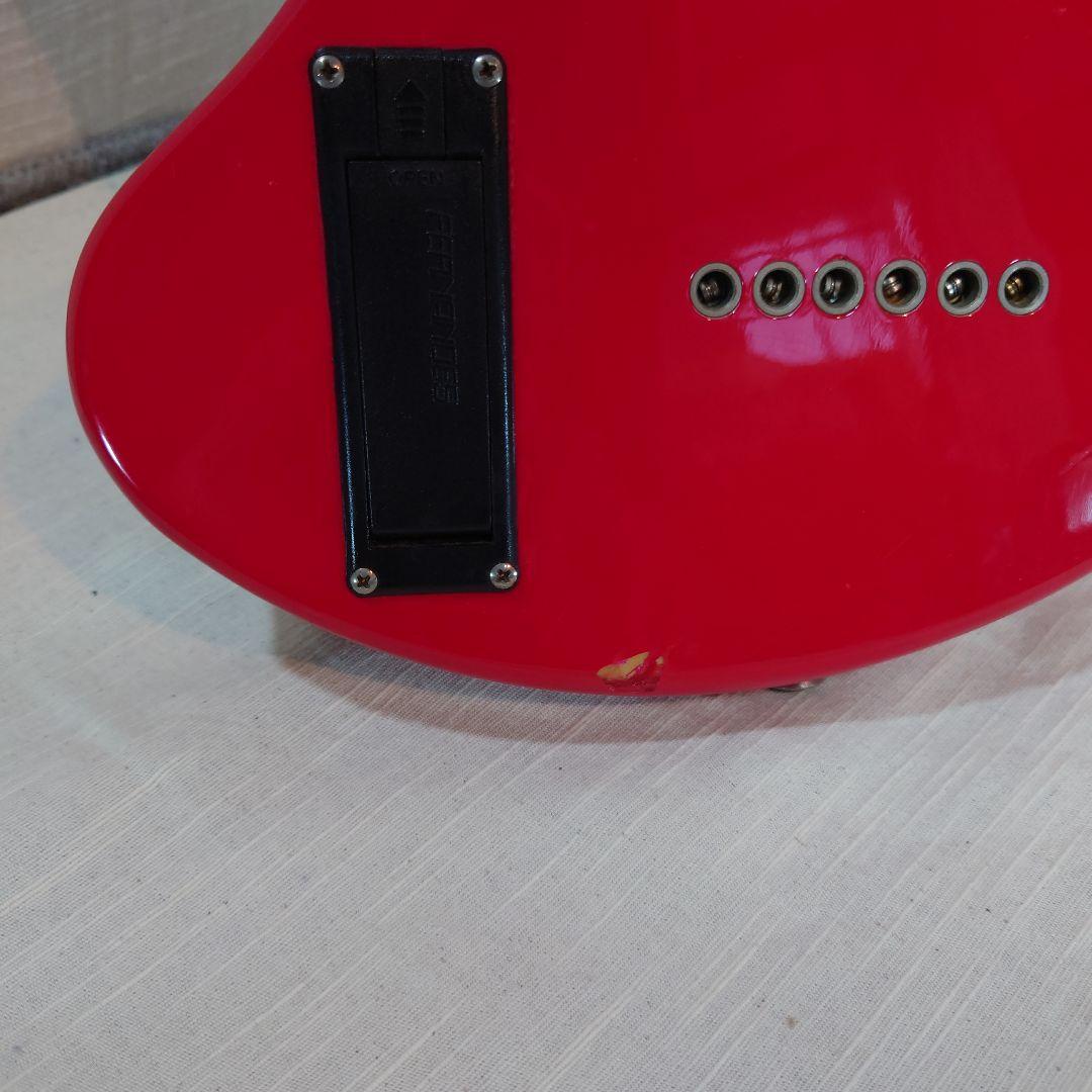 FERNANDES ZO-3 アンプ内蔵ミニギター レッド 動作確認済み