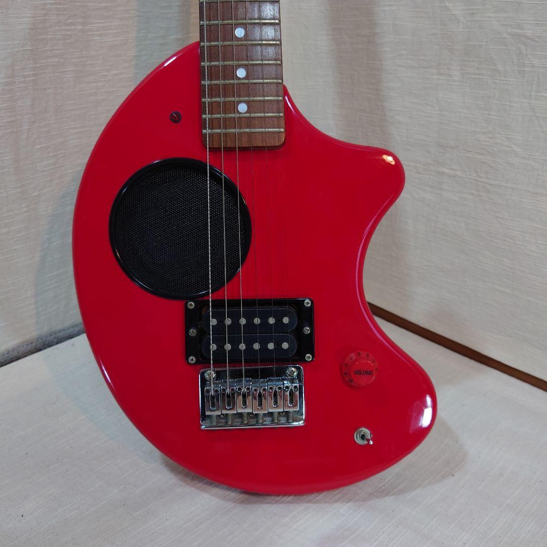 FERNANDES ZO-3 アンプ内蔵ミニギター レッド 動作確認済み