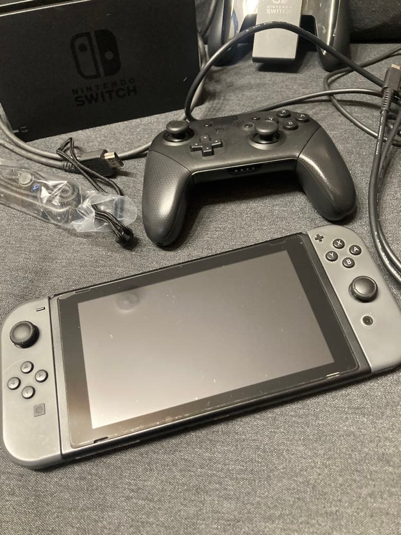 【未対策機】Nintendo Switch本体&プロコン