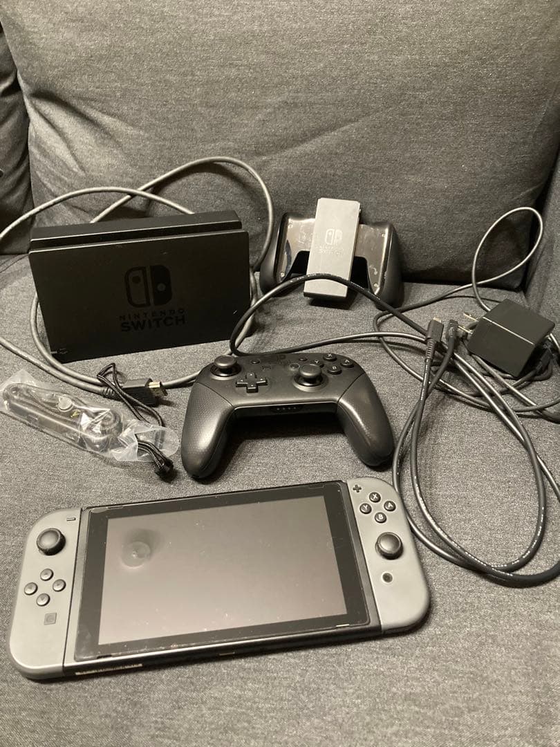 【未対策機】Nintendo Switch本体&プロコン