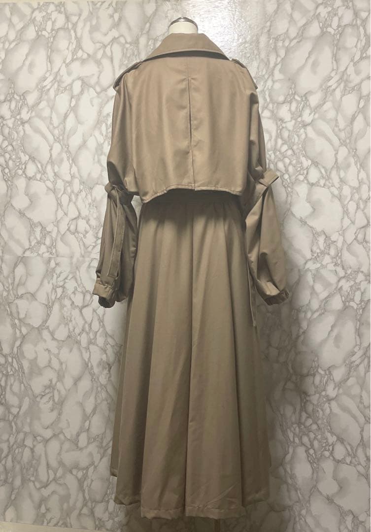 美品　AMERI vintage ゴードスリーブ　トレンチコート　スプリング