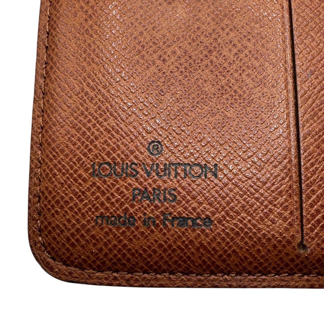 LOUIS VUITTON コンパクト ジップ モノグラム 折り財布